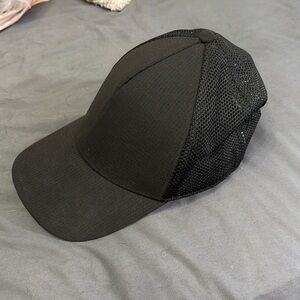 Lululemon Black Trucker Hat